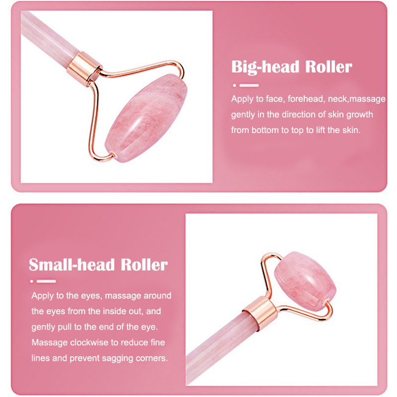 Натуральный розовый кварц, Неф – обзор и цена Jade Roller Stone