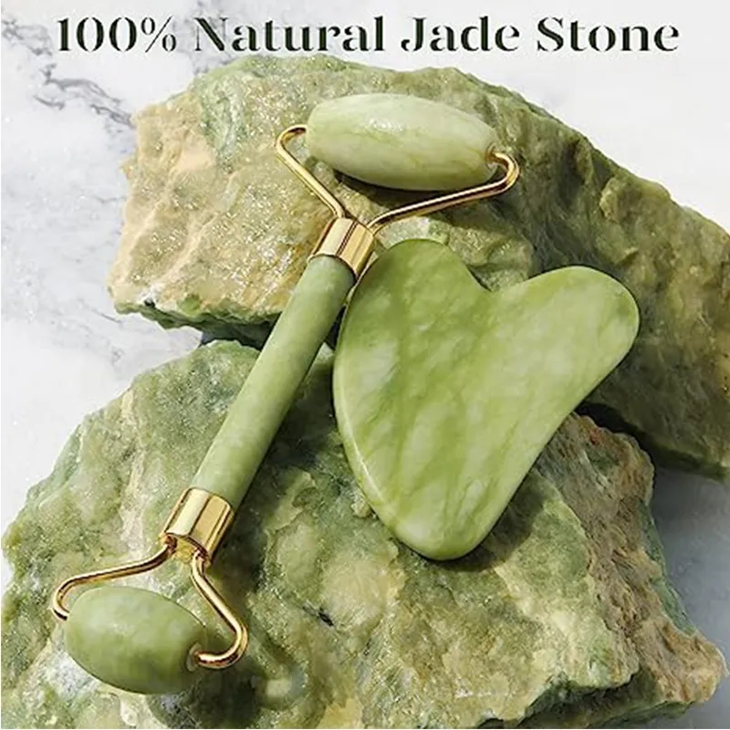Натуральный нефритовый валик,  – обзор и цена Jade Roller Stone